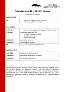 Talkoiden sisältö pyritään pitämään mahdollisemman monipuolisena. Työt pyritään jakamaan eri työryhmille, jotka keskittyvät kerralla yhteen työkohteeseen joita voidaan vaihtaa tilanteen mukaan.